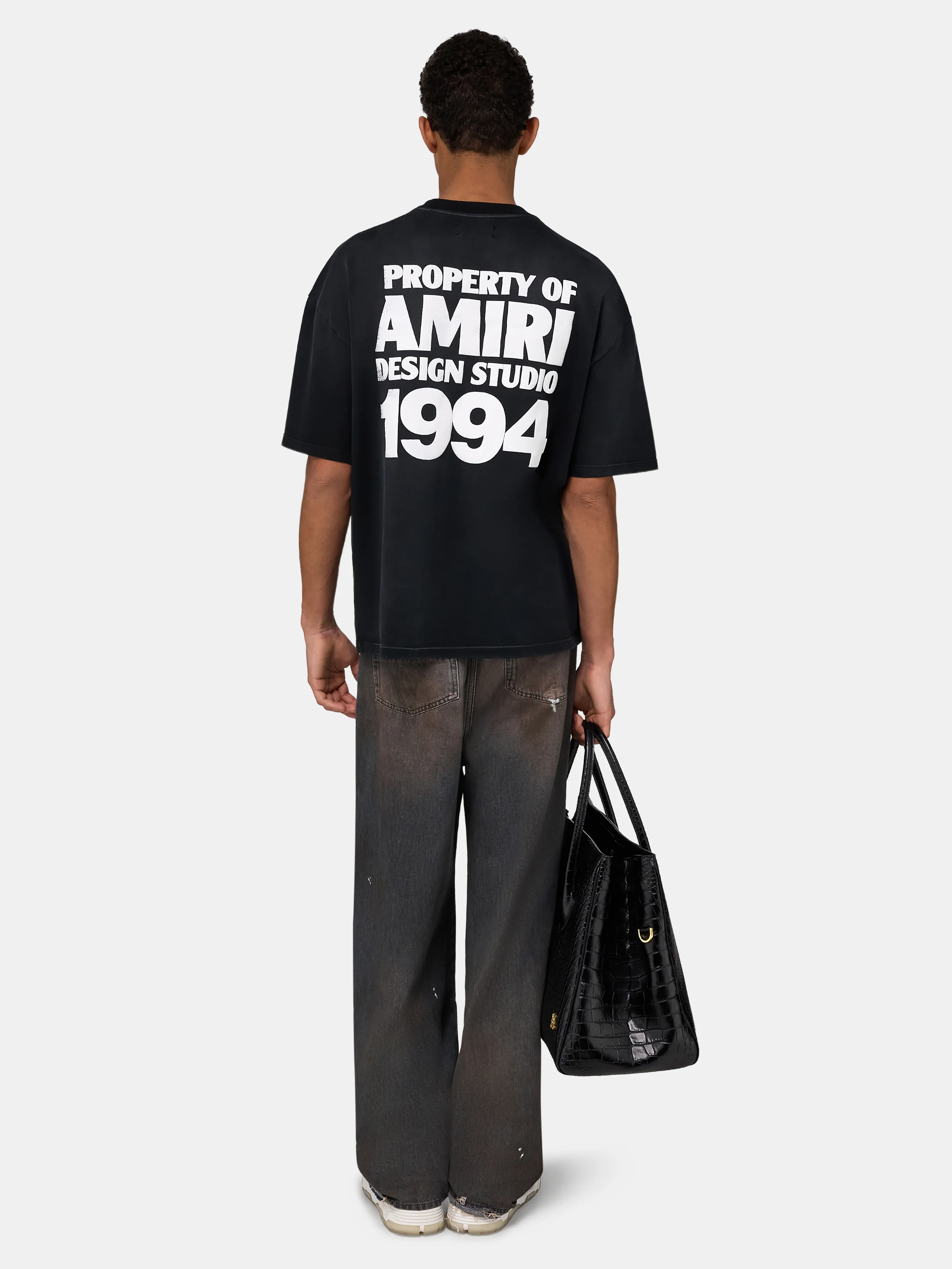AMIRI 1994 OVERSIZED TEE - Black - Image 4