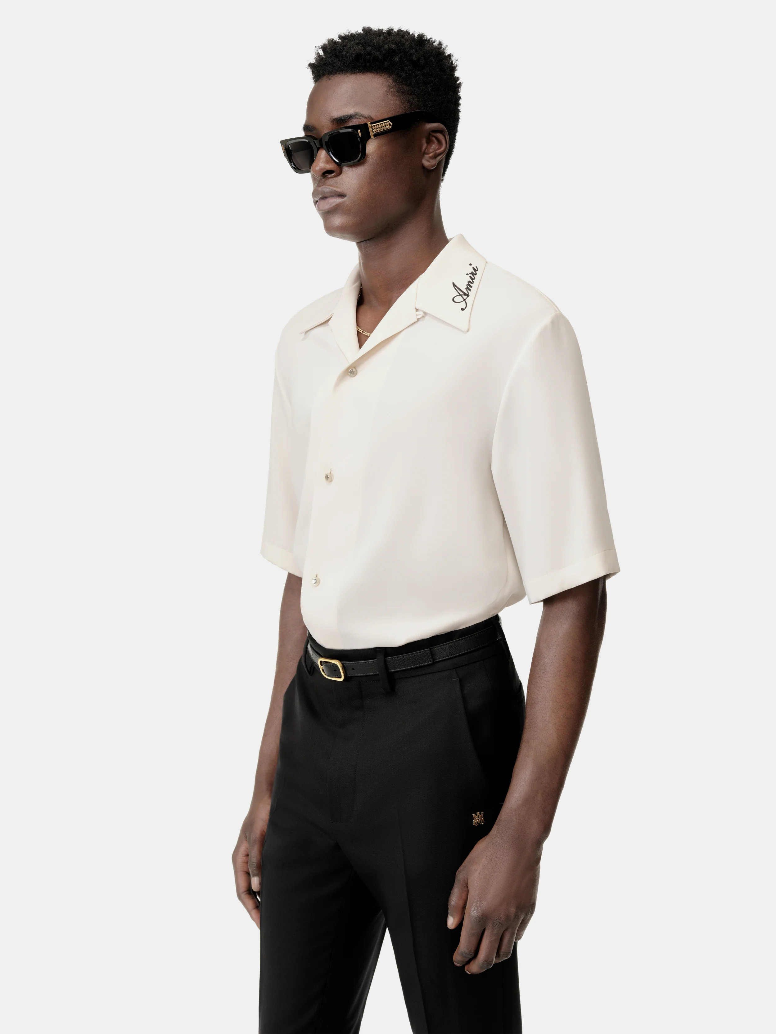AMIRI CAMP SHIRT - Alabaster - Image 4
