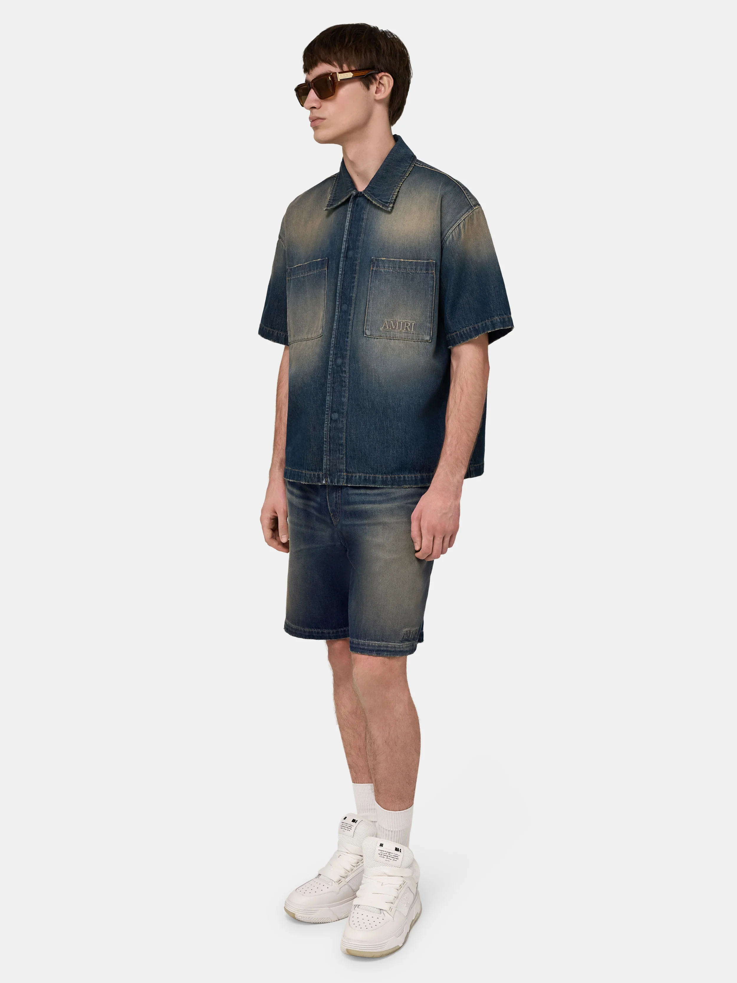 AMIRI DENIM SHIRT - Sandstone - Image 3