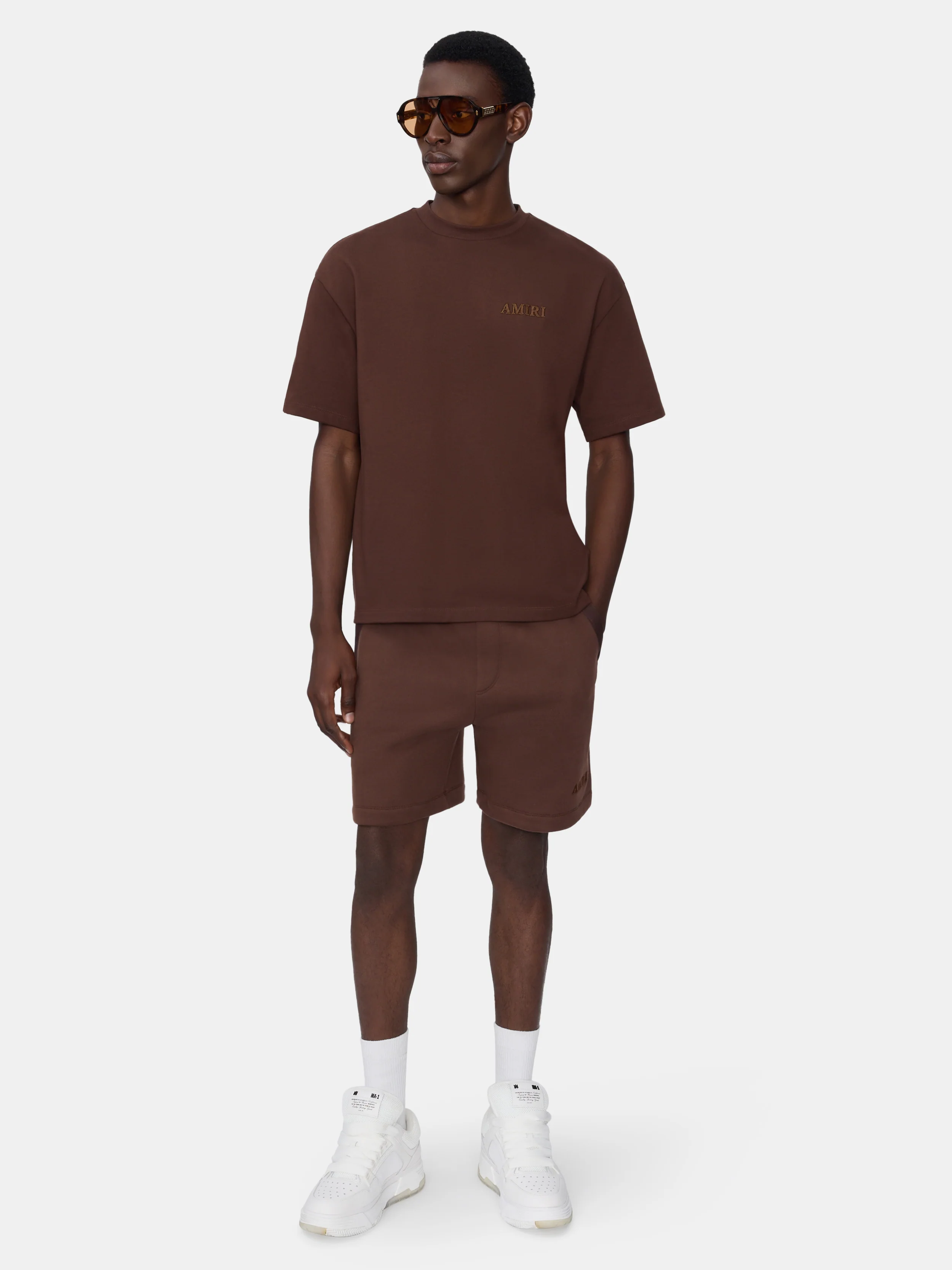 AMIRI OVERSIZED TEE - WALNUT BROWN - Image 3