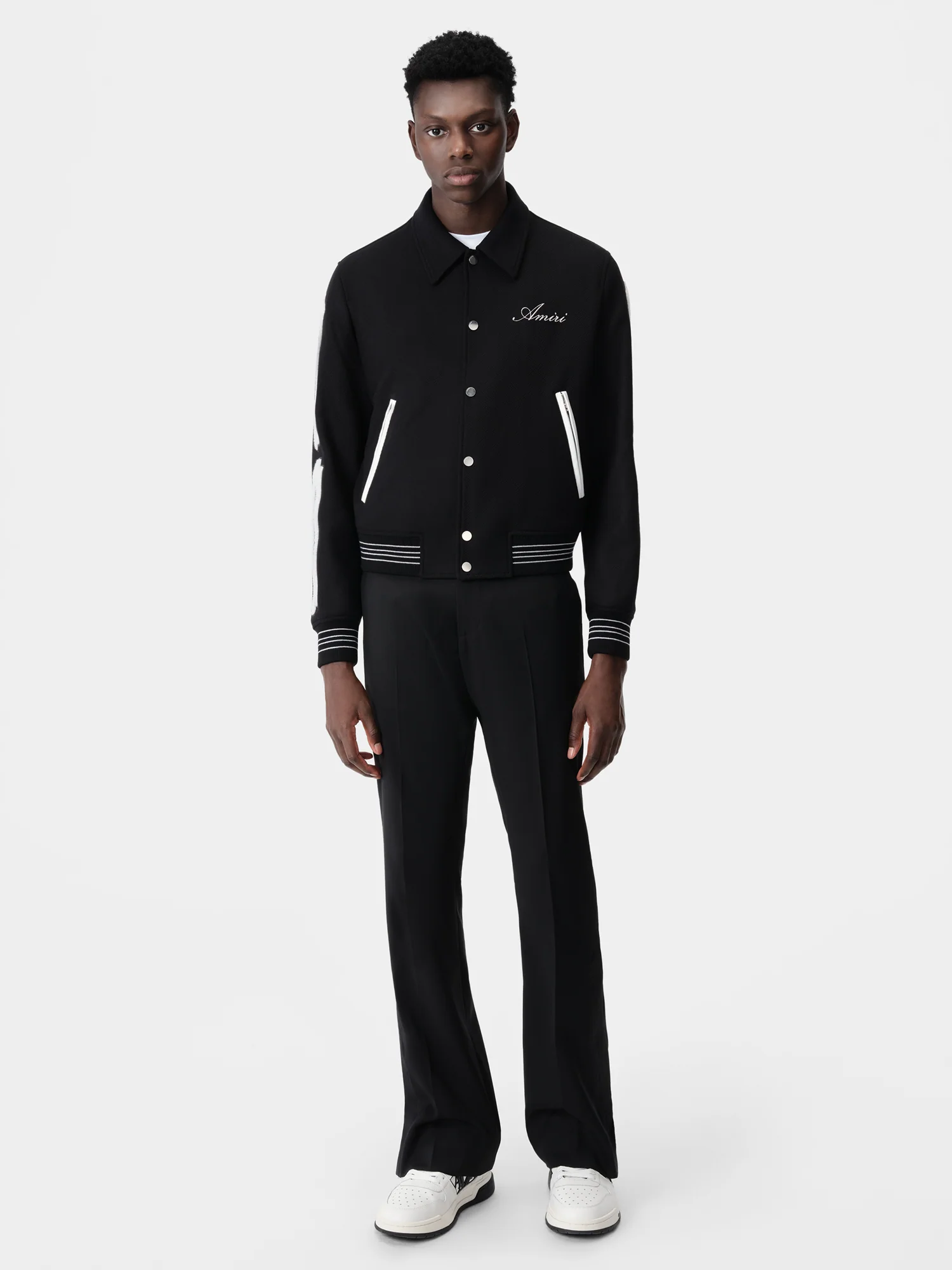 BONES JACKET - Black White - Image 2