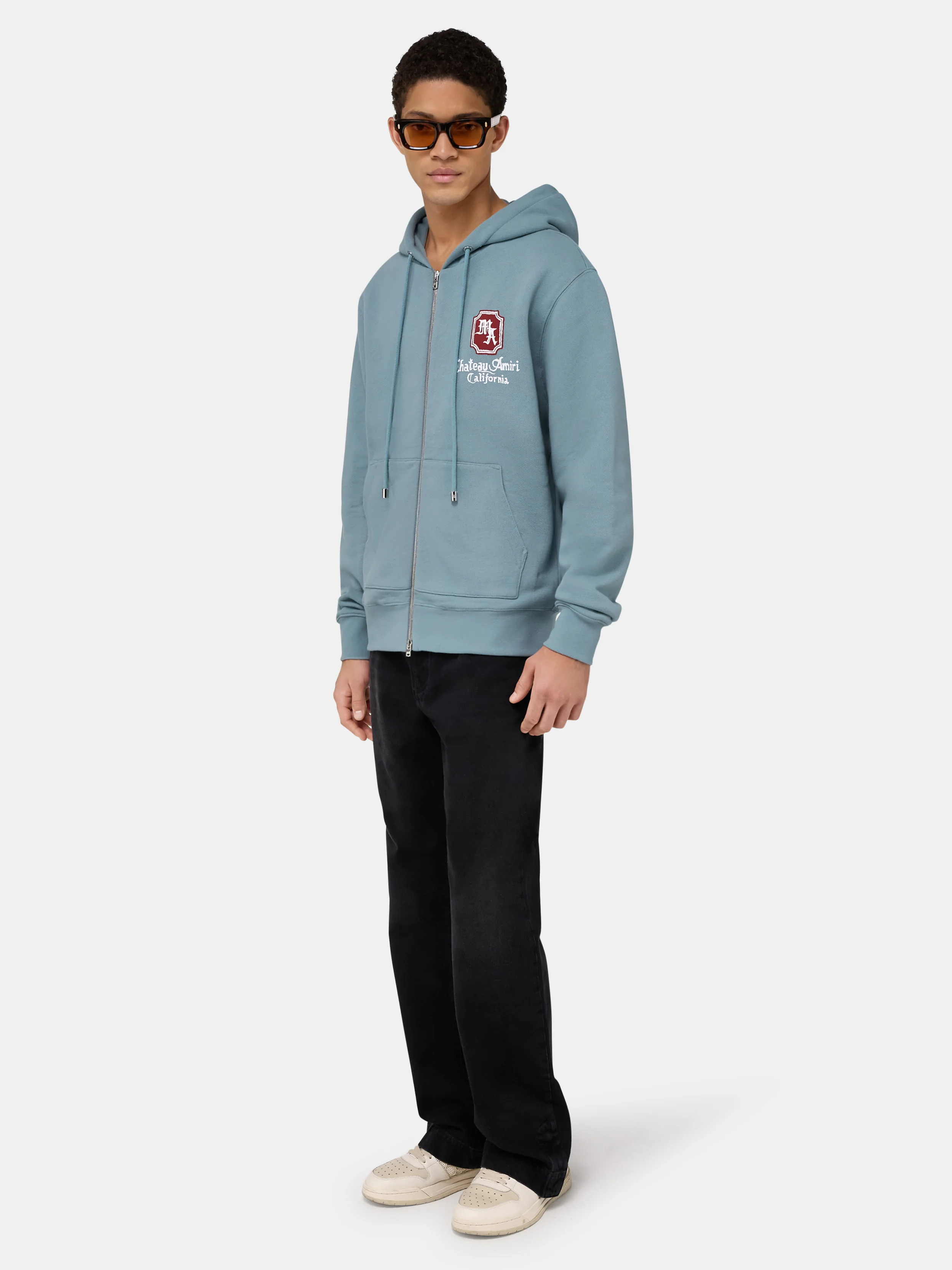 MA CHATEAU ZIP HOODIE - Steel - Image 3