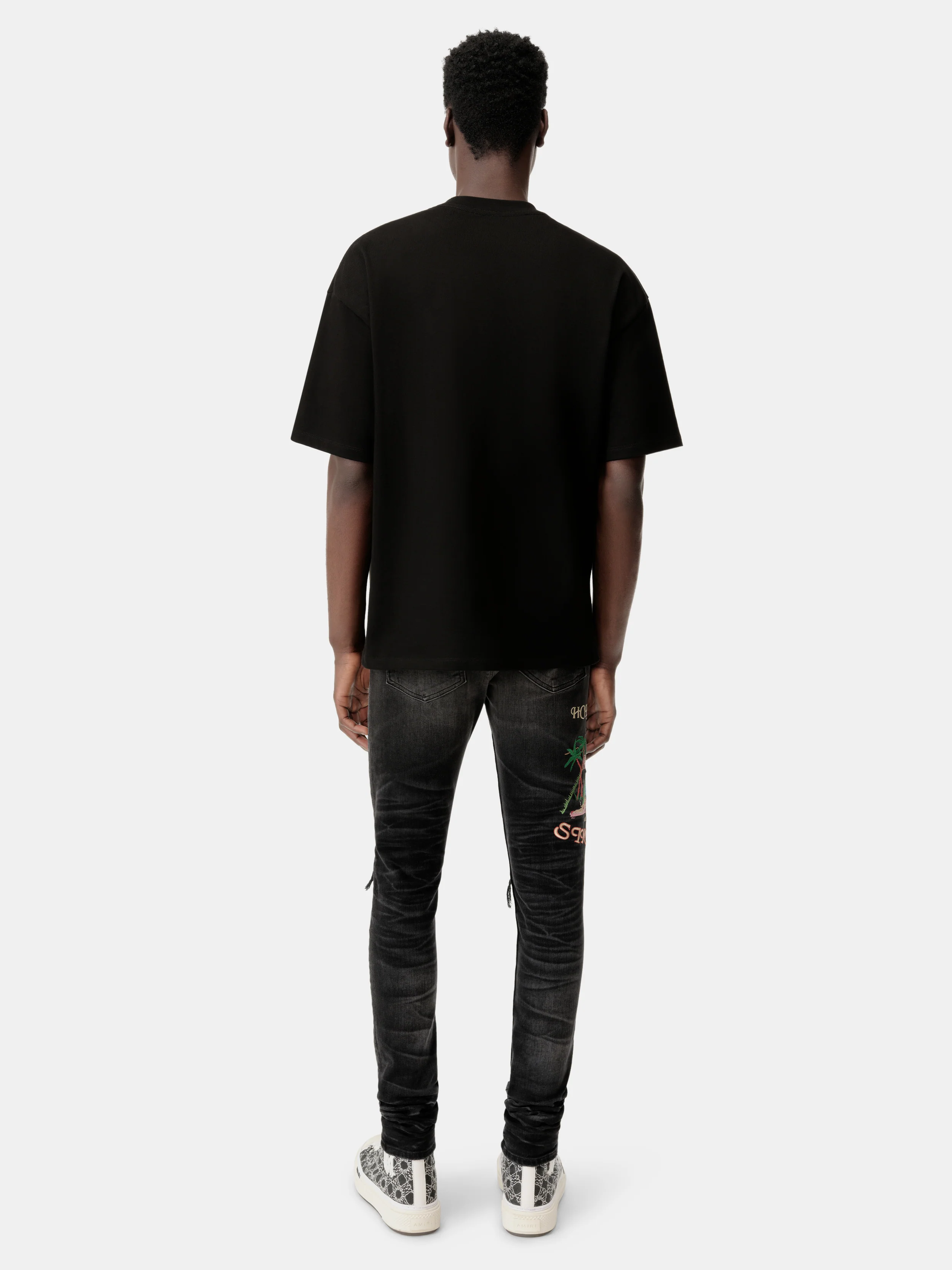 MA SKATER TEE - Black - Image 4