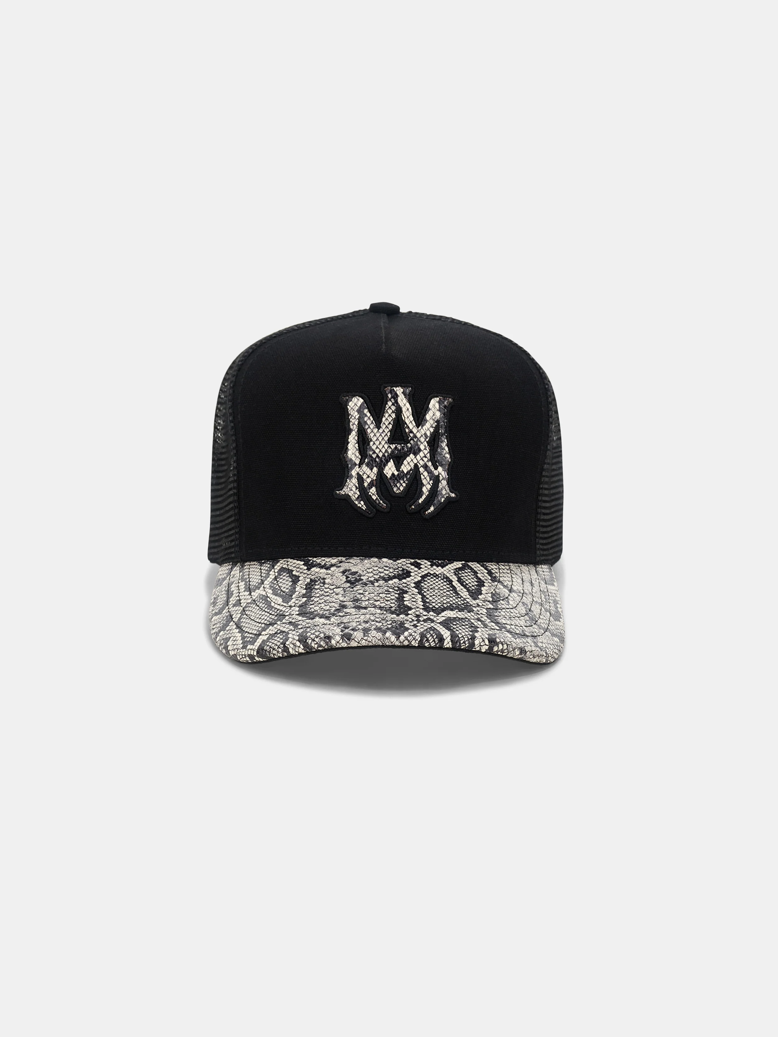 MA SNAKE TRUCKER HAT - Black