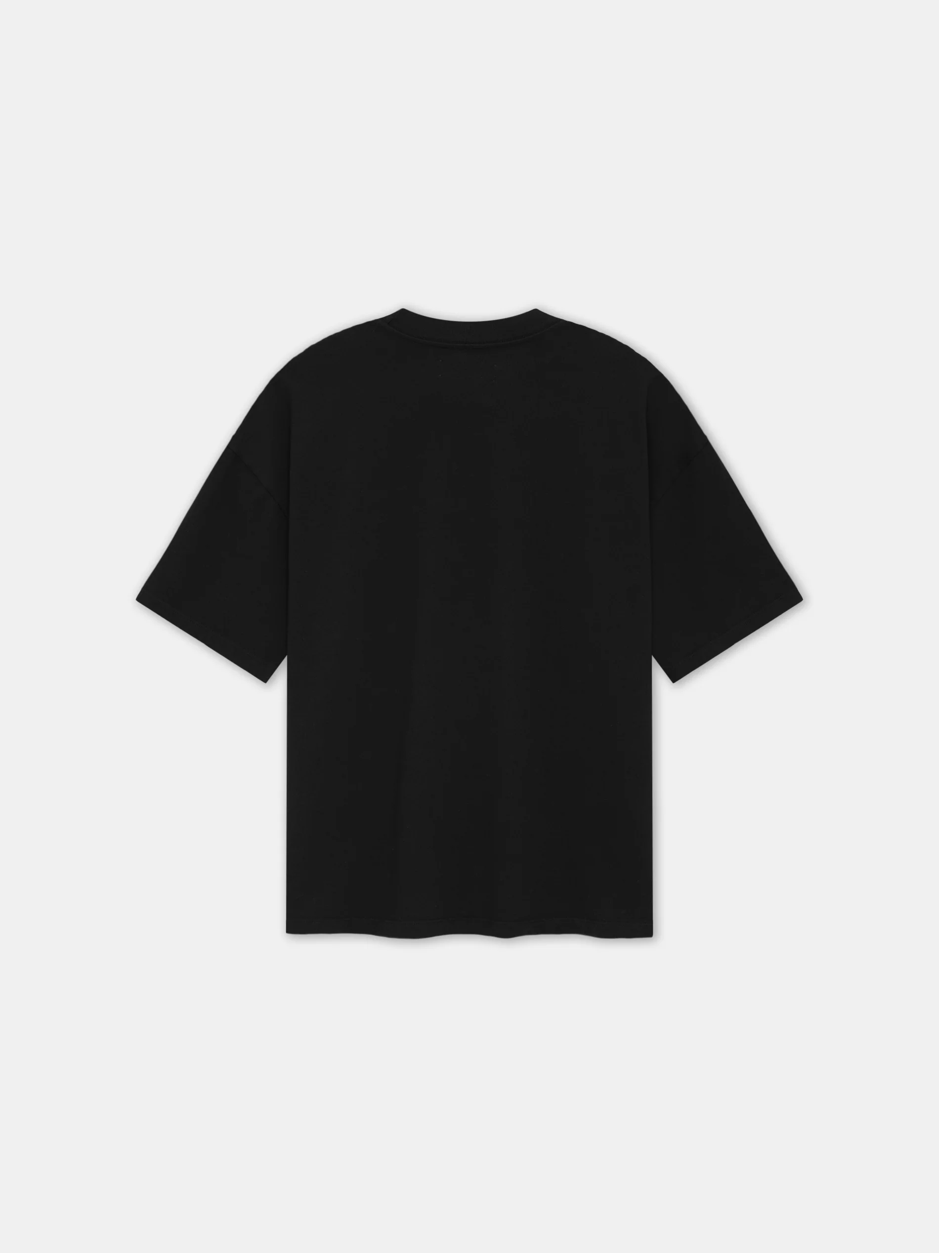 OVERSIZED SKATER TEE - BLACK - Image 2