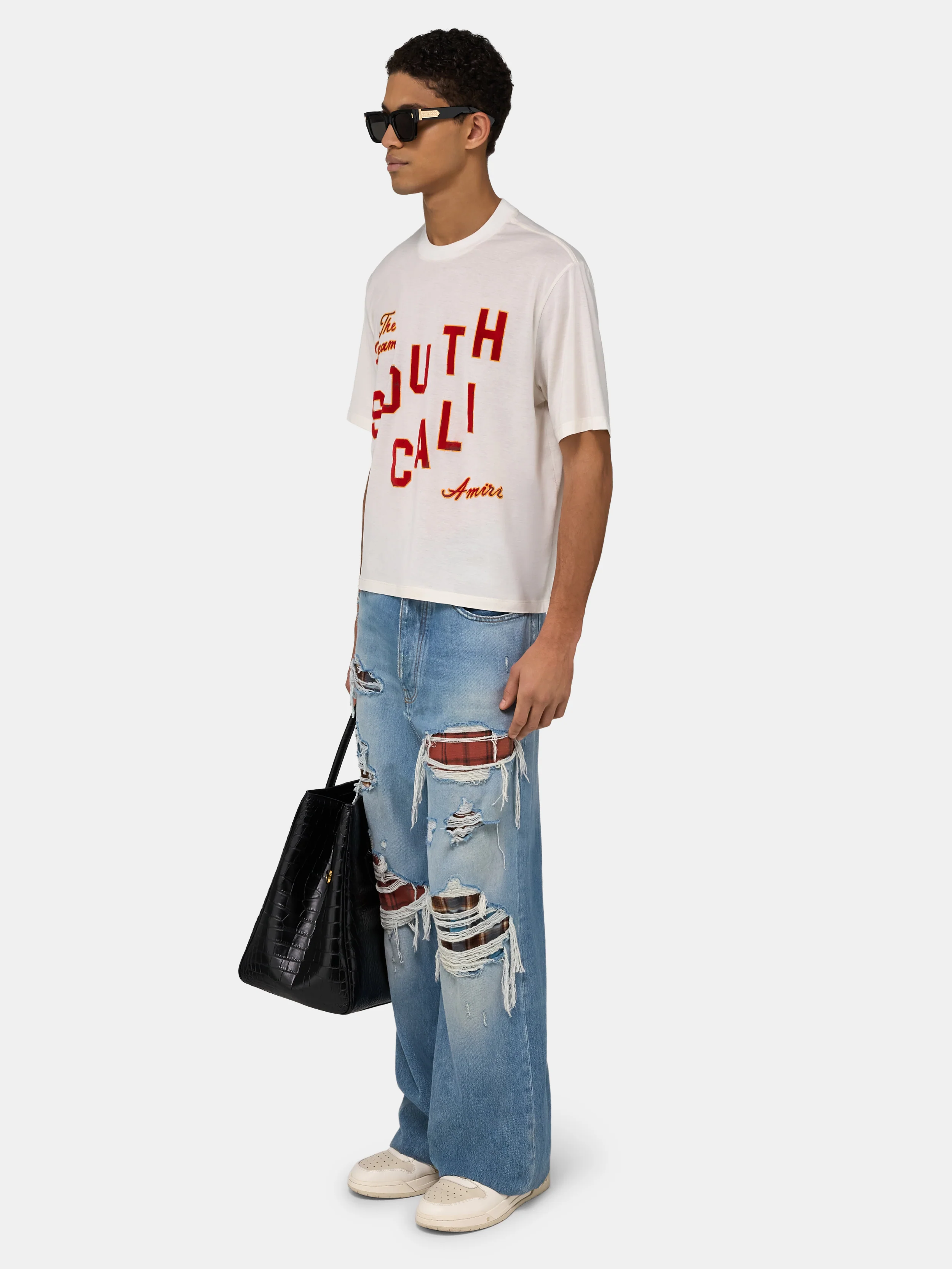 SOUTH CALI BOX TEE - Ivory - Image 3