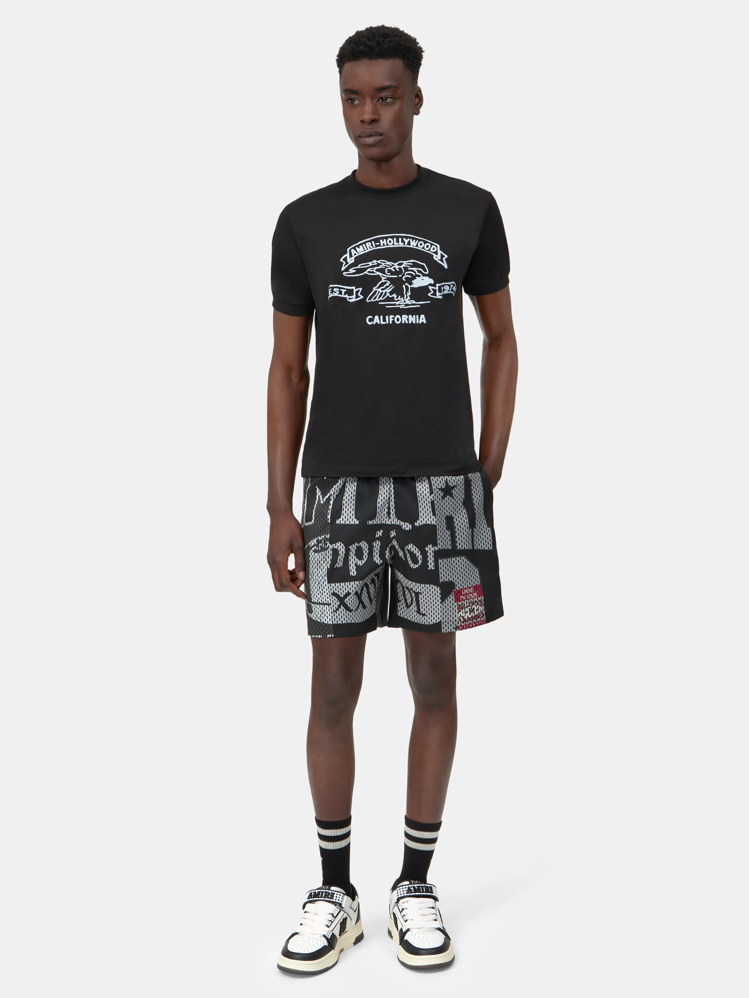 SPLICED SWIM TRUNK - Black - Image 2