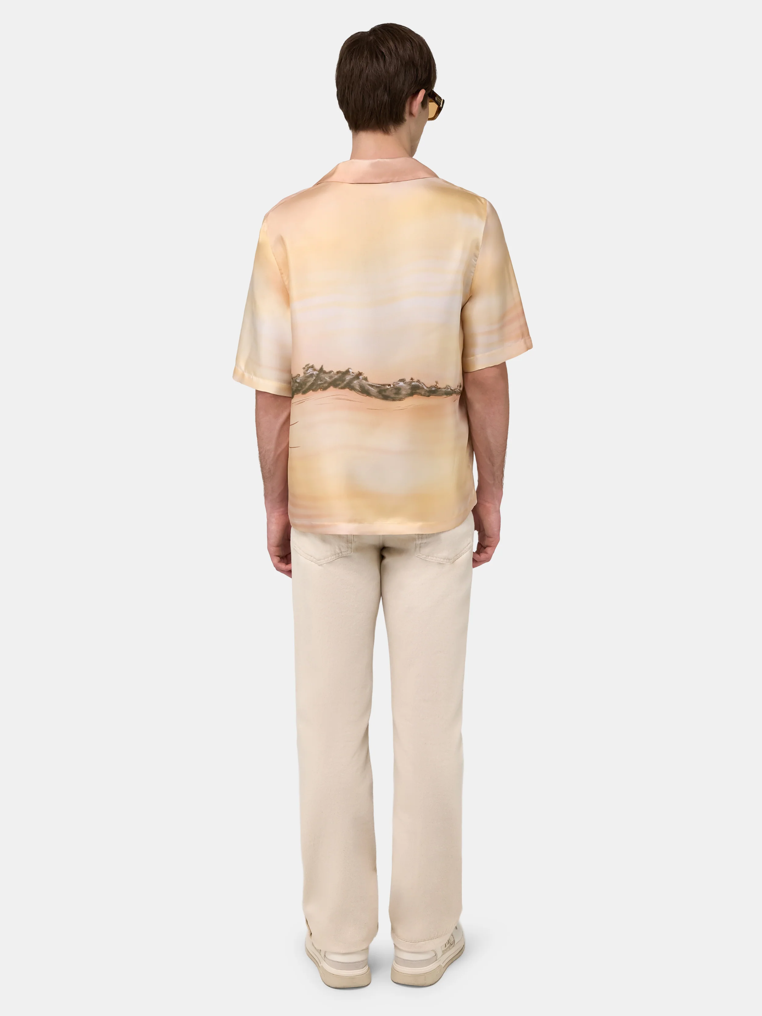 STRAIGHT FLARE JEAN - Ecru - Image 4
