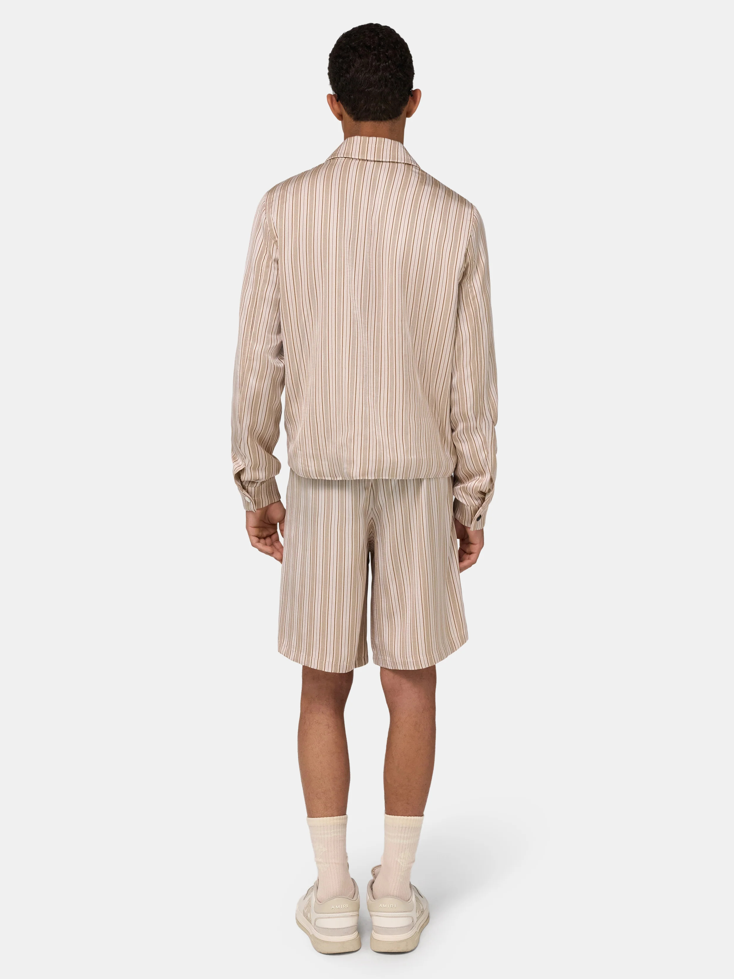 STRIPED SHORT - Alabaster - Image 4