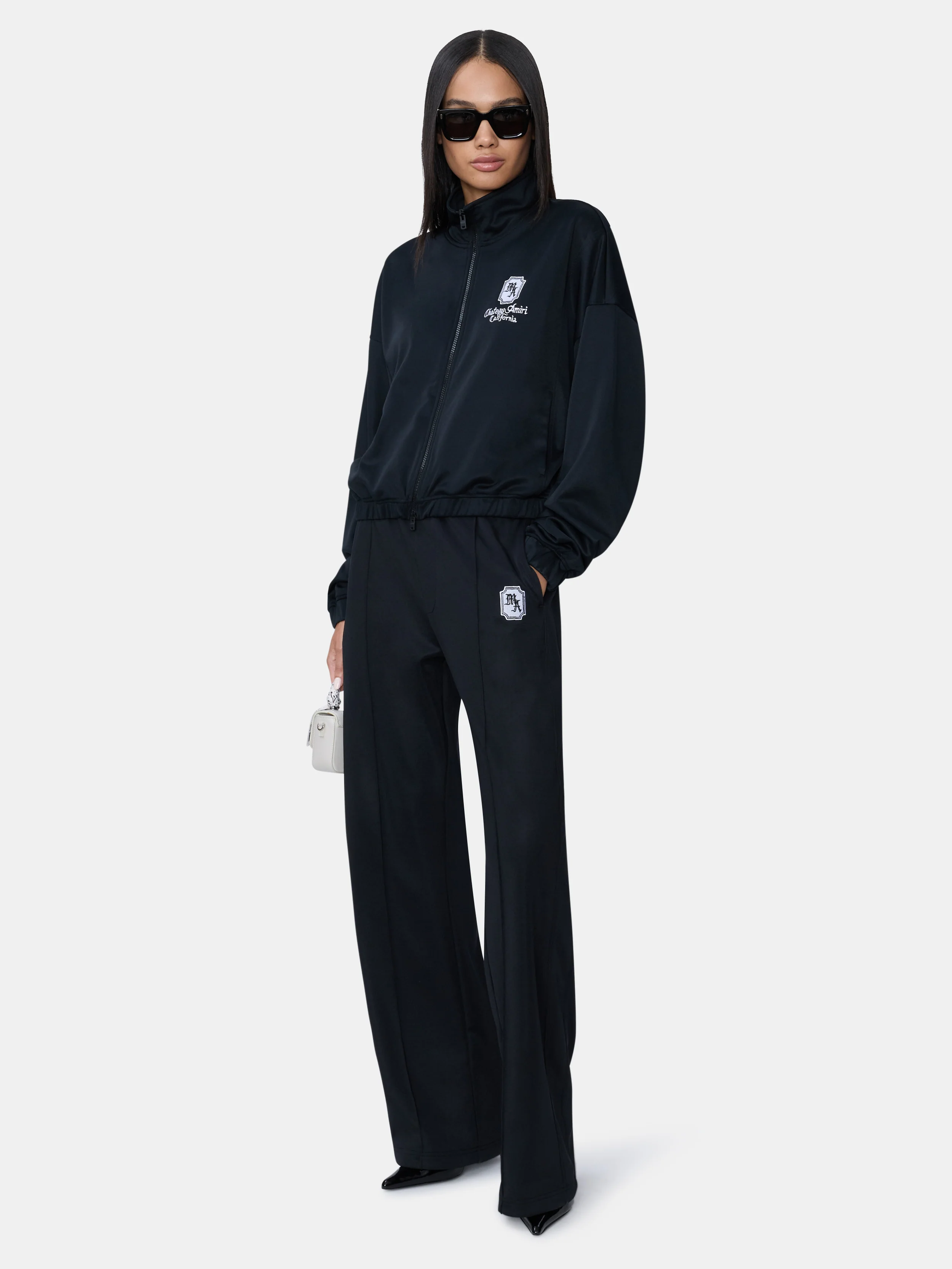 WOMEN - WOMEN'S MA CHATEAU TRACK JACKET - Black - Image 3